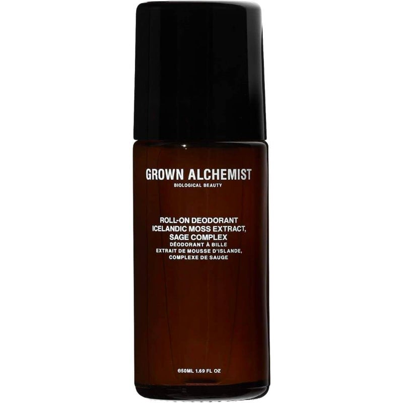 Grown Alchemist Roll-On Deodorant, Natural Aluminum Free, Icelandic Moss Extract & Sage Complex, 1.69 Ounce (50ml) - Image 1